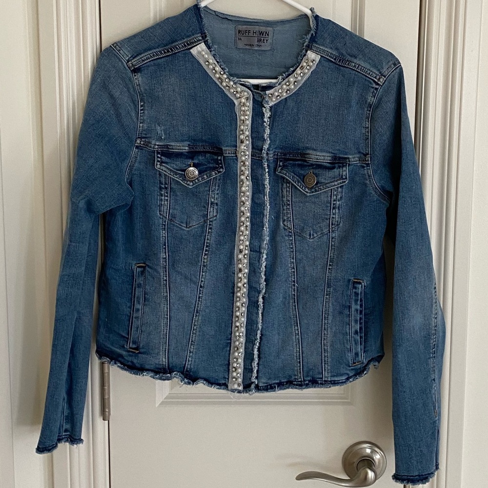 Ruff Hewn Jean Jacket Size M
